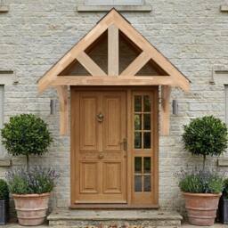 Monstershop Oak Porch Kit - 1400mm in Beige - thumbnail 4