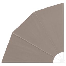 Berkfield Home Balcony Privacy Screen Folding Manual Taupe 140 x 140 cm Fabric - thumbnail 4