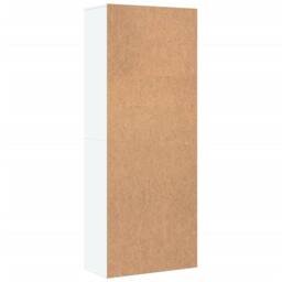 Berkfield Home Highboard White 70x35x180 cm Engineered Wood - Size: 70 x 35 x 180 cm - thumbnail 5