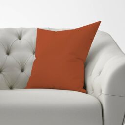 Warren Reed - Designer Rusty Orange Cushions - Size: 60 cm x 60 cm - thumbnail 2
