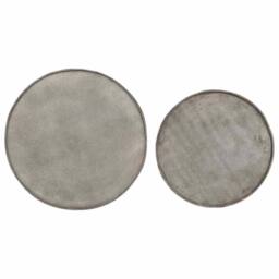 Berkfield Home Durable Coffee Table¬†2 pcs Silver Engineered Wood - thumbnail 5