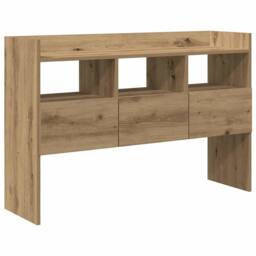 Berkfield Home Sideboard Artisan Oak 105x30x70 cm Engineered Wood in Brown - Size: 105 x 30 x 70 cm - thumbnail 1