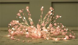 Luxform Solar 50 Led Microlight Pearl Romantic Pink - thumbnail 1