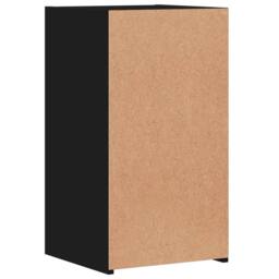 Berkfield Home Elegant Bedside Cabinets 2 pcs Black 35x34x65 cm Engineered Wood - Size: 35 x 34 x 65 cm - thumbnail 8