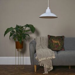 ValueLights Civic Pair of White Ceiling Pendant Shade - thumbnail 2
