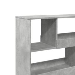 Berkfield Home Room Divider Concrete Grey 100x33x94.5 cm Engineered Wood - thumbnail 7