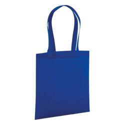 Westford Mill Premium Cotton Tote Bag in Royal - thumbnail 2