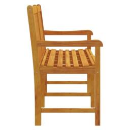 Berkfield Home Garden Bench 150 cm Solid Acacia Wood in Brown - thumbnail 4