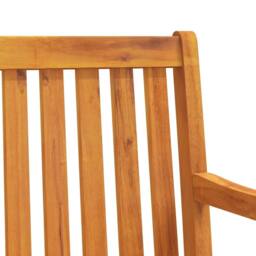 Berkfield Home Garden Bench 150 cm Solid Acacia Wood in Brown - thumbnail 6