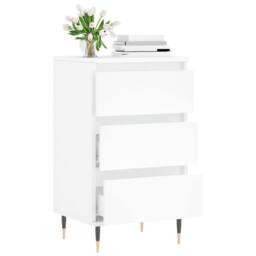 Berkfield Home Sideboard White 40x35x70 cm Engineered Wood - Size: 40 x 35 x 70 cm - thumbnail 4