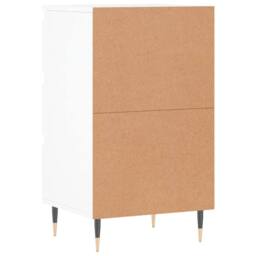 Berkfield Home Sideboard White 40x35x70 cm Engineered Wood - Size: 40 x 35 x 70 cm - thumbnail 8