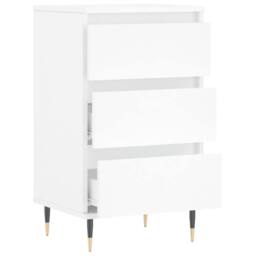 Berkfield Home Sideboard White 40x35x70 cm Engineered Wood - Size: 40 x 35 x 70 cm - thumbnail 6