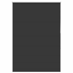 Berkfield Home Roller Blind Blackout Black 90x175 cm Fabric Width 85.7 cm Polyester - thumbnail 2