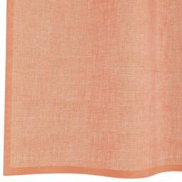 Berkfield Home Voile Curtains with Loops 2 pcs Terracotta 140x260 cm - thumbnail 6