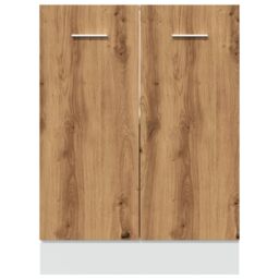 Berkfield Home Bottom Cabinet Lyon Artisan Oak 60x46x81.5 cm Engineered Wood in Brown - thumbnail 5