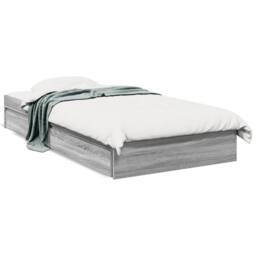 Berkfield Home Modern Bed Frame with Drawers without Mattress Grey Sonoma 100x200 cm - thumbnail 3