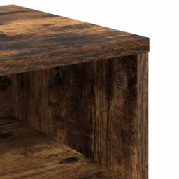 Berkfield Home Bedside Cabinet Smoked Oak 40x30x30 cm Engineered Wood in Brown - Size: 40 x 30 x 30 cm - thumbnail 8