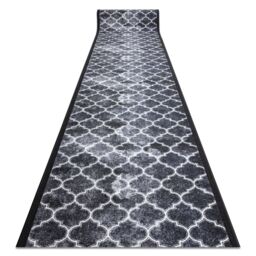 RugsX Anti-Slip Clover Runner in Grey - Size: 80 cm x 150 cm - thumbnail 1