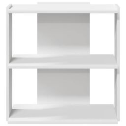 Berkfield Home Bookcase 3-Tier White 60x30x60 cm Engineered Wood - Size: 60 x 30 x 60 cm - thumbnail 4