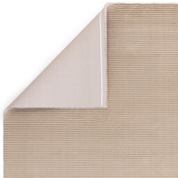 The Rug Shop UK Beige Modern Plain Striped Easy To Clean Area Rug - Size: 200 cm x 290 cm - thumbnail 6