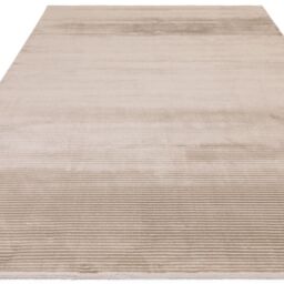 The Rug Shop UK Beige Modern Plain Striped Easy To Clean Area Rug - Size: 200 cm x 290 cm - thumbnail 5