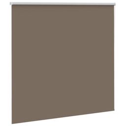 Berkfield Home Roller Blind Blackout Coffee 165x130 cm Fabric Width 161.6 cm Polyester in Brown - thumbnail 3