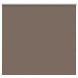 Berkfield Home Roller Blind Blackout Coffee 165x130 cm Fabric Width 161.6 cm Polyester in Brown - thumbnail 2