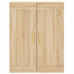 Berkfield Home Highboard Sonoma Oak 69.5x34x180 cm Engineered Wood in Brown - thumbnail 6