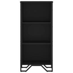Berkfield Home Bookcase Black 50x31x106 cm Engineered Wood - Size: 50 x 31 x 106 cm - thumbnail 4