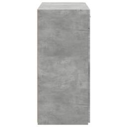 Berkfield Home Sideboard Concrete Grey 80x42.5x93 cm Engineered Wood - thumbnail 5