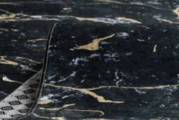 RugsX Anti-Slip Lotus Runner in Black - Size: 120 cm x 150 cm - thumbnail 5
