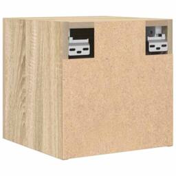 Berkfield Home Wall Mounted TV Cabinet Sonoma Oak 30.5x30x30 cm in Light Tan - thumbnail 6