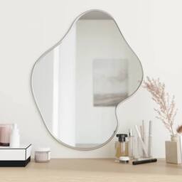 Berkfield Home Wall Mirror Silver 60x50 cm - thumbnail 2