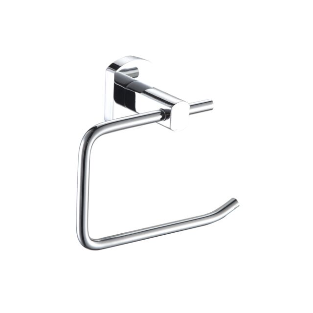 Showerdrape Admiralty Chrome Stainless Steel Wall Mounted Toilet Roll Holder in Silver - image 1