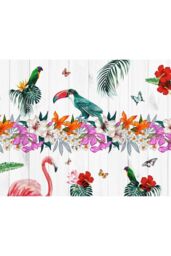 Origin Murals Birds of Paradise Wall Mural - Size: W350 cm x H280 cm - thumbnail 2
