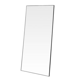 Yearn Mirrors Large Full Length Minimal Mirror Black 180x90cm - Size: 180x90 cm - thumbnail 2