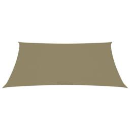 Berkfield Home Sunshade Sail Oxford Fabric Rectangular 3x5 m Beige - thumbnail 2