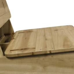 Berkfield Home Garden Chair 60x64x70.5 cm Impregnated Wood Pine in Brown - thumbnail 6