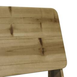 Berkfield Home Garden Chair 60x64x70.5 cm Impregnated Wood Pine in Brown - thumbnail 7