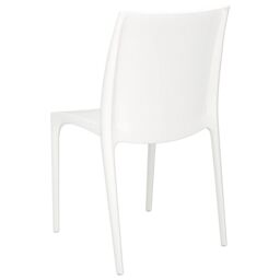 Berkfield Home Garden Chairs 2 pcs White 50x46x80 cm Polypropylene - Size: 50 x 46 x 80 cm - thumbnail 6