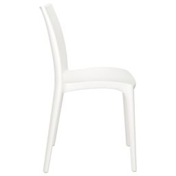 Berkfield Home Garden Chairs 2 pcs White 50x46x80 cm Polypropylene - Size: 50 x 46 x 80 cm - thumbnail 5