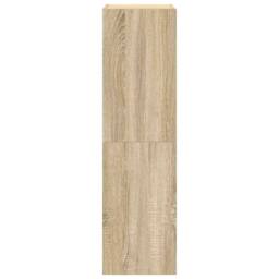 Berkfield Home 4 Piece TV Cabinet Set Sonoma Oak Engineered Wood in Light Tan - thumbnail 7