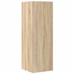 Berkfield Home 4 Piece TV Cabinet Set Sonoma Oak Engineered Wood in Light Tan - thumbnail 5