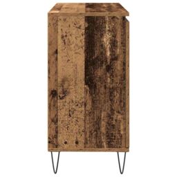 Berkfield Home Sideboard Old Wood 104x35x70 cm Engineered Wood in Brown - Size: 104 x 35 x 70 cm - thumbnail 5