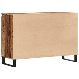 Berkfield Home Sideboard Old Wood 104x35x70 cm Engineered Wood in Brown - Size: 104 x 35 x 70 cm - thumbnail 6