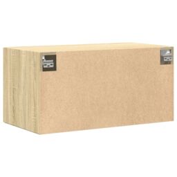 Berkfield Home Wall Cabinet Sonoma Oak 80x42.5x40 cm Engineered Wood in Brown - thumbnail 6