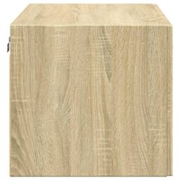 Berkfield Home Wall Cabinet Sonoma Oak 80x42.5x40 cm Engineered Wood in Brown - thumbnail 5