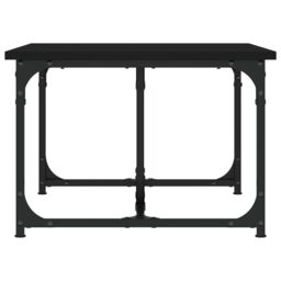 Berkfield Home Coffee Table Black 90x50x35 cm Engineered Wood - Size: 90 x 50 x 35 cm - thumbnail 5