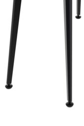 Living and Home Metal Desk Frame Black Desk Base w/ Adjustable Plastic Table Foot Protectors for Home, Kitchen, DIY Dining Table, 110cm W x 50cm D x - thumbnail 6