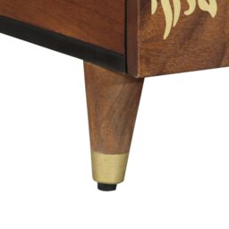 Berkfield Home Coffee Table 80x54x40 cm Solid Wood Mango in Brown - Size: 80 x 54 x 40 cm - thumbnail 8